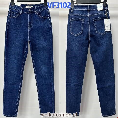 Jeansy damskie VF3102 1 kolor 34-42