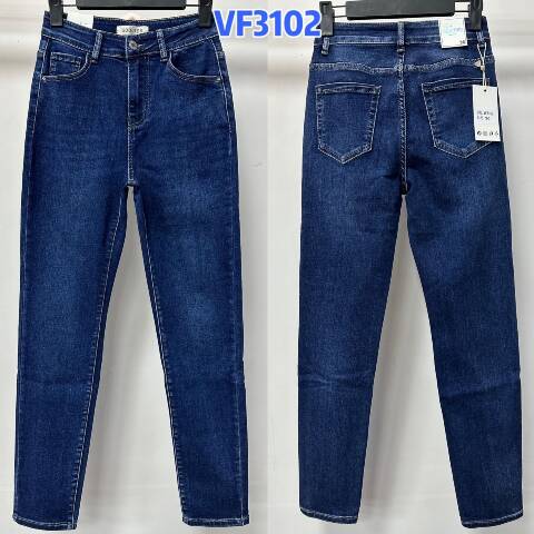 Jeansy damskie VF3102 1 kolor 34-42 1
