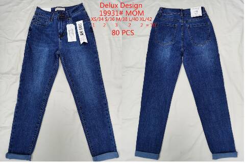 Jeansy damskie 19931 1 kolor XS-XL 1