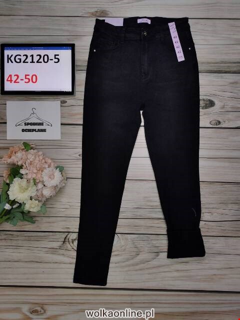 Jeansy damskie KG2120-5 1 kolor 42-50