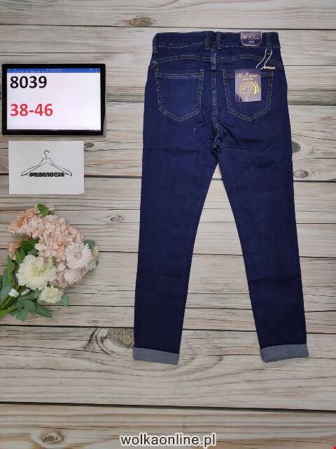 Jeansy damskie 8039 1 kolor 38-46