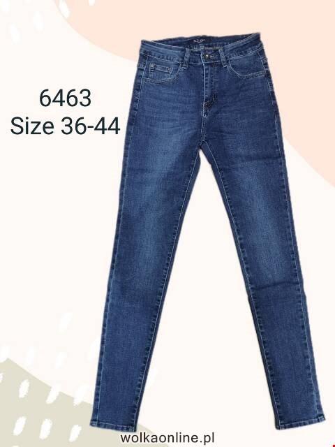 Jeansy damskie 6463 1 kolor 36-44