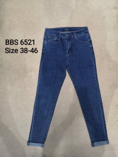 Jeansy damskie 6521 1 kolor 38-46