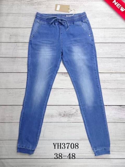 Jeansy damskie YH3708 1 kolor 38-48 1