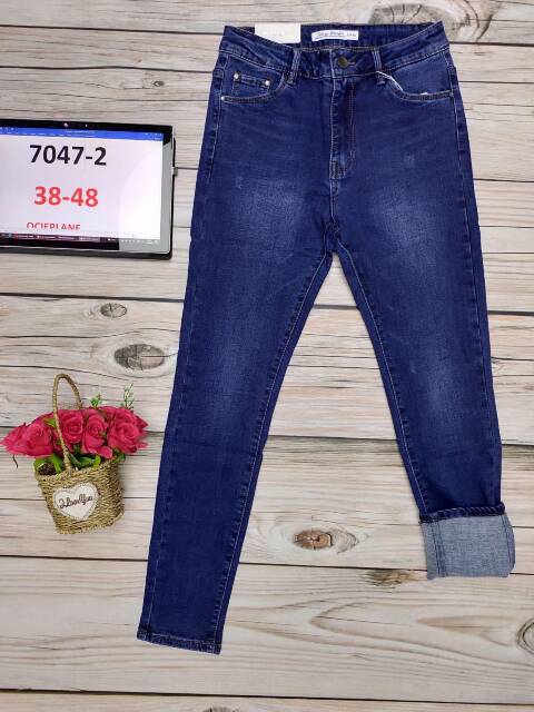 Jeansy damskie 7047-2 1 kolor 38-48 1