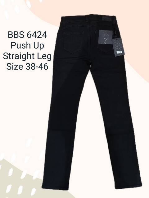 Jeansy damskie 6424 1 kolor 38-46 1