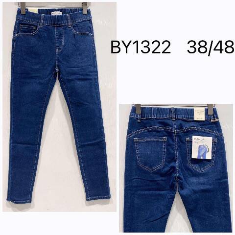 Jeansy damskie BY1322 1 kolor 38-48