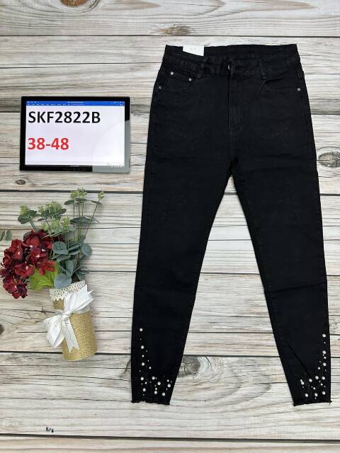 Jeansy damskie SKF2822B 1 kolor 38-48 1