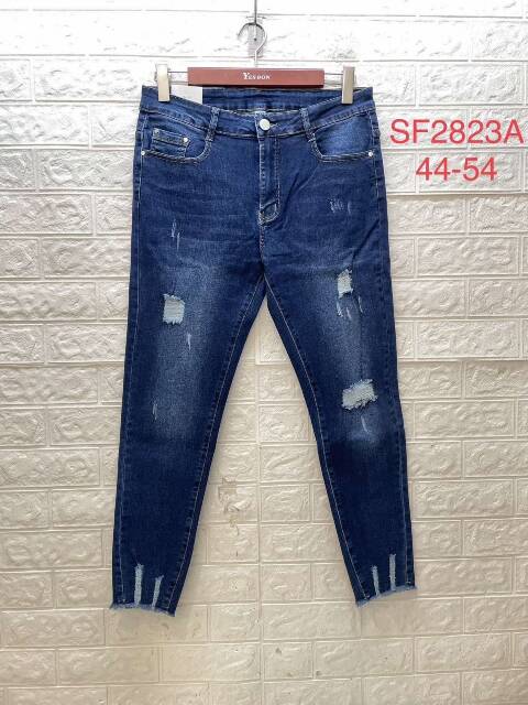 Jeansy damskie SF2823A 1 kolor 44-54 1