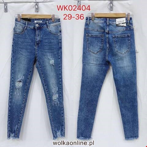 Jeansy damskie WK02404 1 kolor 29-36