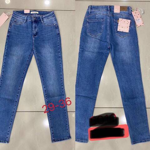 Jeansy damskie 4400 1 kolor 29-36 1