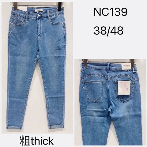 Jeansy damskie NC139 1 kolor 38-48