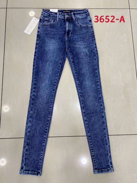 Jeansy damskie 3652-A 1 kolor 34-42