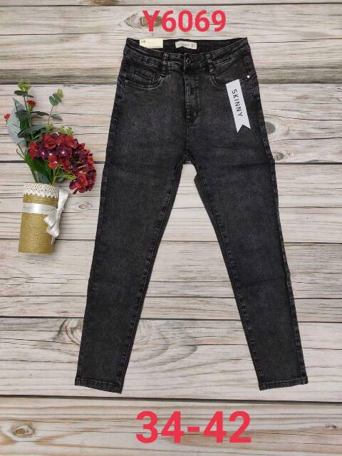 Jeansy damskie Y6069 1 kolor 34-42