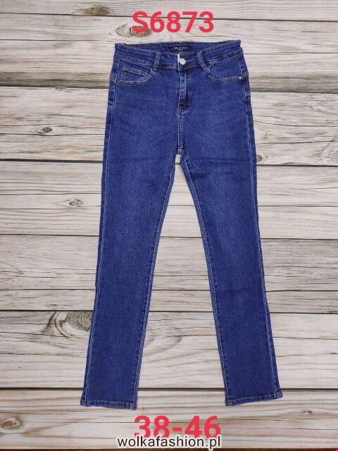 Jeansy damskie S6873 1 kolor 38-46