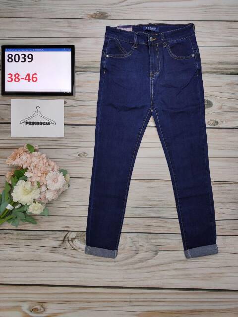 Jeansy damskie 8039 1 kolor 38-46 2