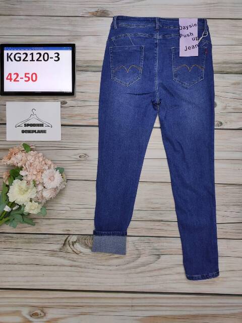 Jeansy damskie KG2120-3 1 kolor 42-50