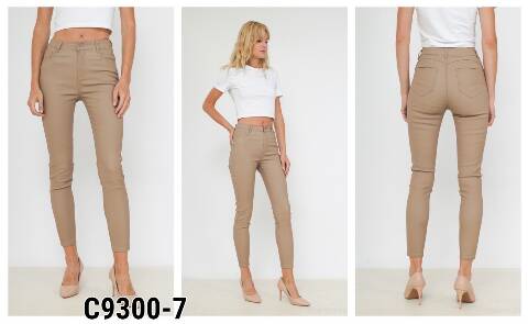 Spodnie z eko-skóry damskie C9300-7 1 kolor 36-44