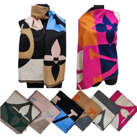 Szaliki damskie 4839 Mix kolor Standard