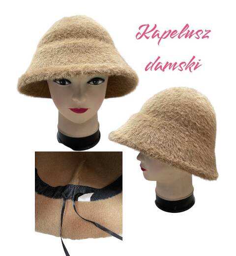 Kapelusze damskie zimowe 4840 1 kolor Standard