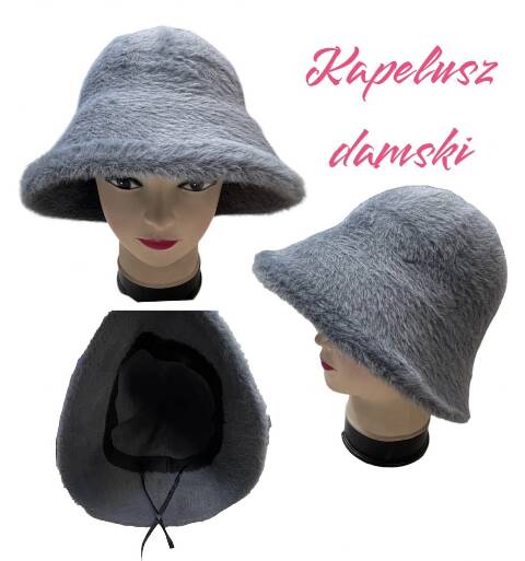 Kapelusze damskie zimowe 4845 1 kolor Standard