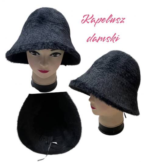 Kapelusze damskie zimowe 4846 1 kolor Standard