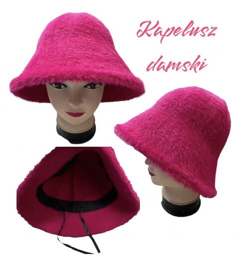 Kapelusze damskie zimowe 4848 1 kolor Standard
