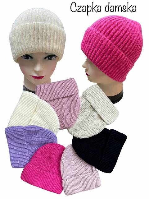 Czapka damskie zimowe 4856 Mix kolor Standard 1