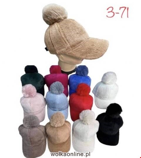 Czapka damskie zimowe 4864 Mix kolor Standard