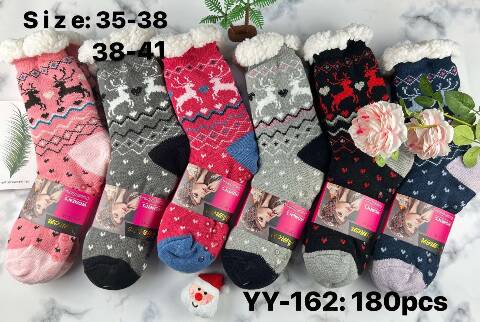 Kapcie-skarpety damskie YY-162 Mix kolor 35-41 1