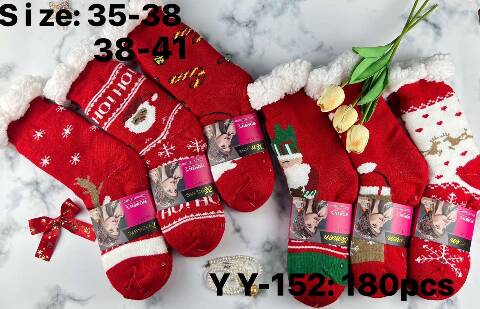 Kapcie-skarpety damskie YY-152 Mix kolor 35-41 1