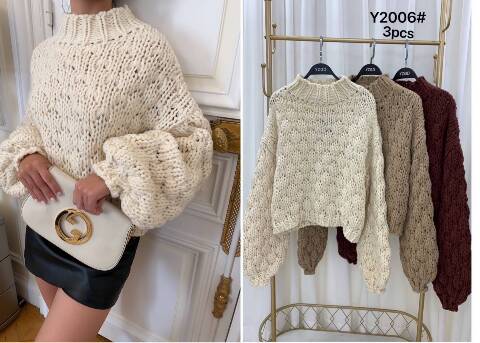 Sweter damskie Y2006 Mix kolor Standard 1