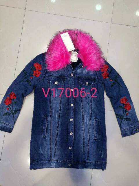 Kurtka jeansowa damskie V17006-1Mix kolor S-2XL 1