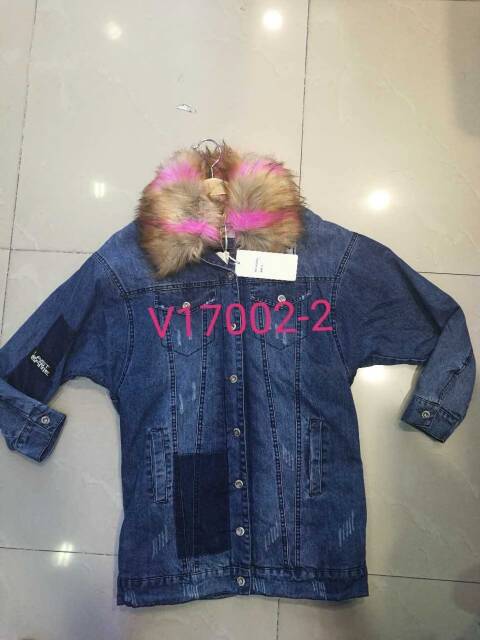 Kurtka jeansowa damskie V17002-2 Mix kolor S-2XL 1