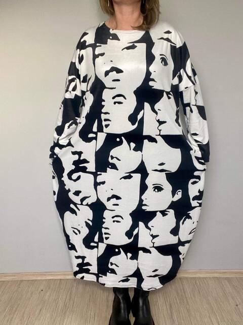 Tunika damskie 5719 Mix kolor Standard (Towar Polskie) 1