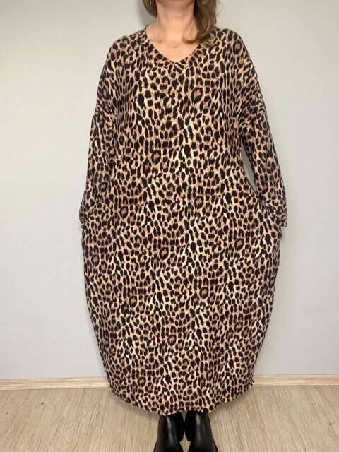 Sukienka damskie 5735 Mix kolor Standard (Towar Polskie)