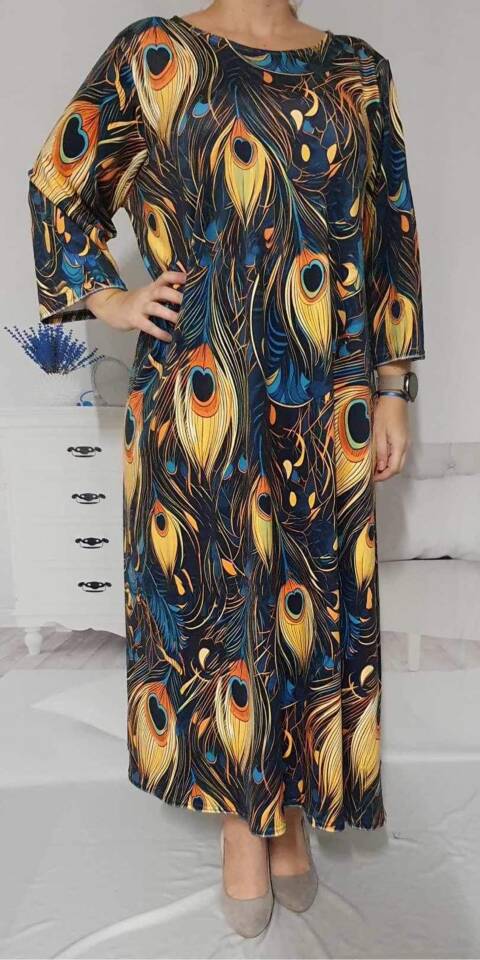 Sukienka damskie 5741 Mix kolor Standard (Towar Polskie) 1