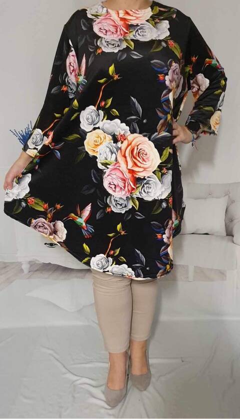 Tunika damskie 5747 Mix kolor Standard (Towar Polskie)