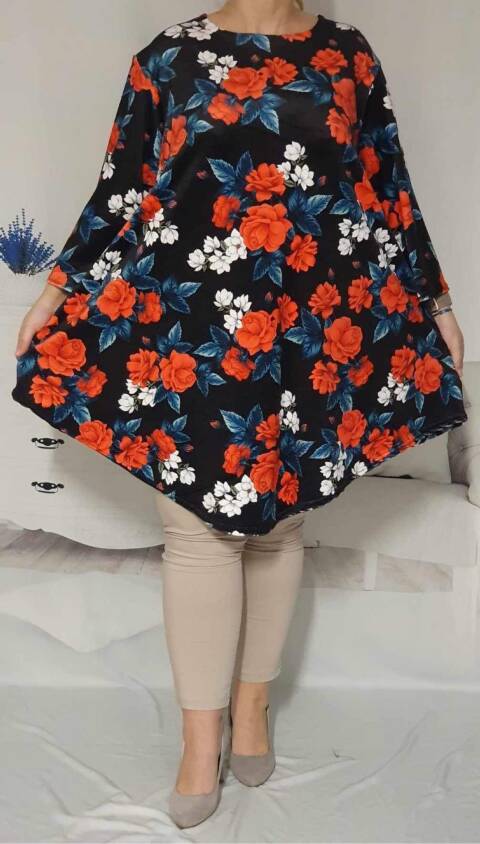 Tunika damskie 5748 Mix kolor Standard (Towar Polskie) 1