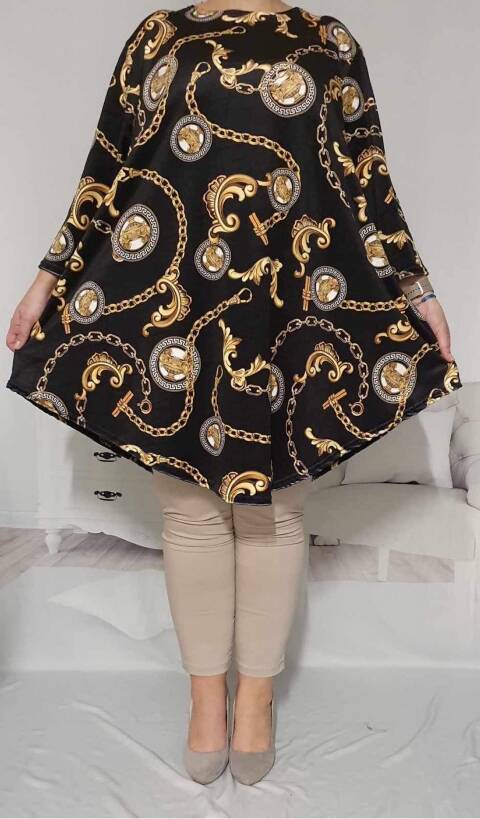 Tunika damskie 5749 Mix kolor Standard (Towar Polskie)