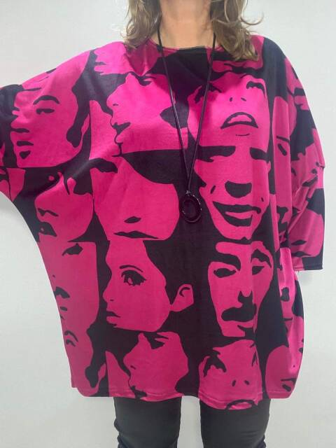 Tunika damskie 5756 Mix kolor Standard (Towar Polskie) 1