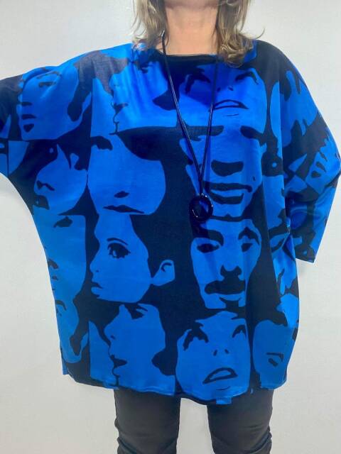 Tunika damskie 5757 Mix kolor Standard (Towar Polskie)