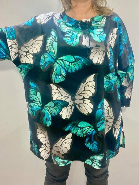 Tunika damskie 5770 Mix kolor Standard (Towar Polskie)