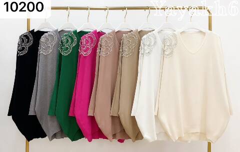 Sweter damskie 10200 Mix kolor Standard 1