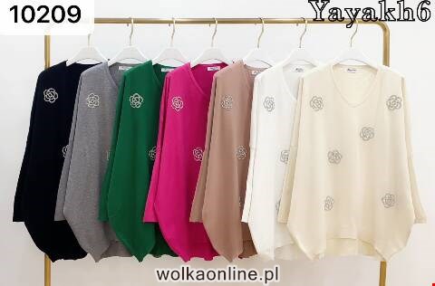 Sweter damskie 10209 Mix kolor Standard