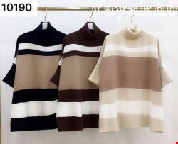 Sweter damskie 10190 Mix kolor Standard