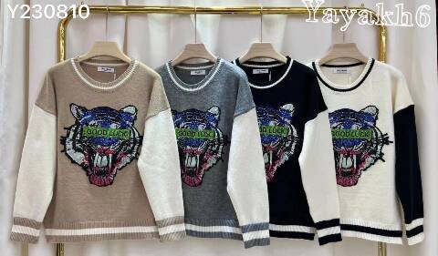 Sweter damskie Y230810 Mix kolor Standard 1