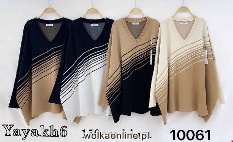 Sweter damskie 10061 Mix kolor Standard