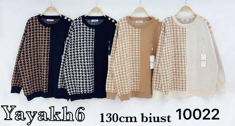 Sweter damskie 10022 Mix kolor Standard