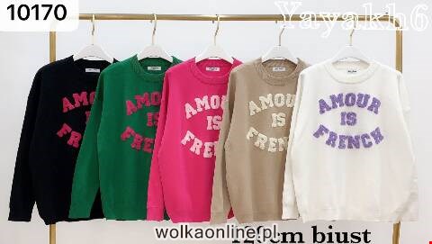 Sweter damskie 10170 Mix kolor Standard